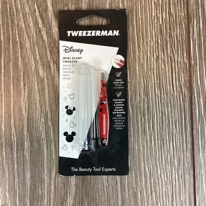 TWEEZERMAN Disney Minnie Mouse Mini Slant‎ Tweezer with Case